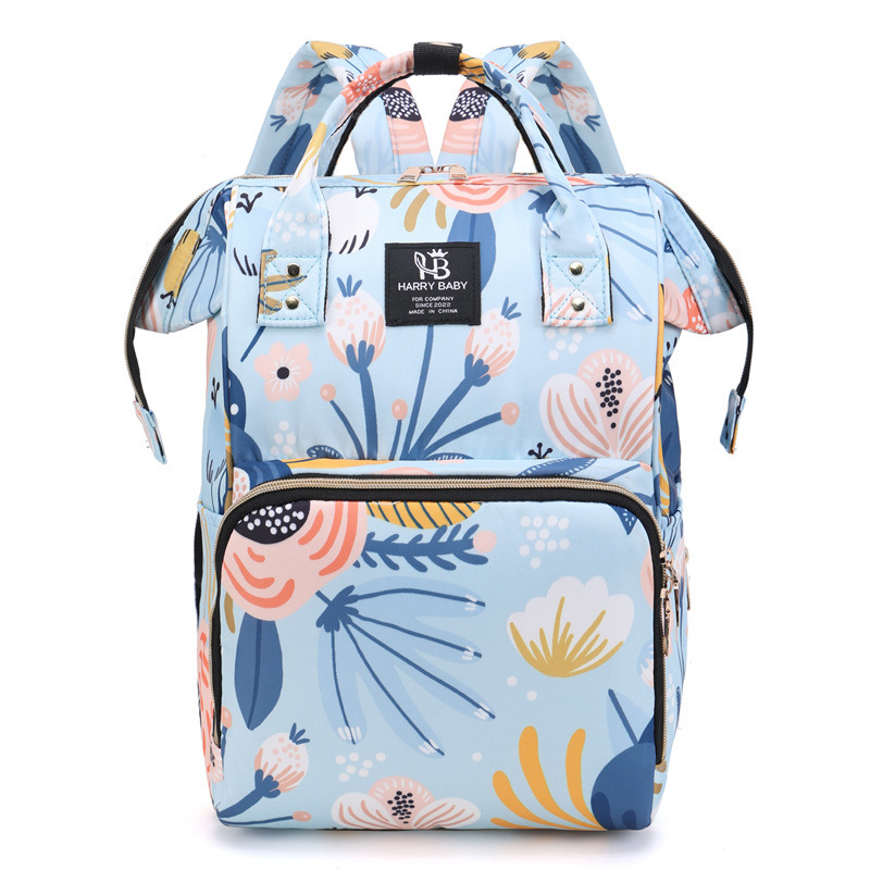 Printed Portable Mommy Diaper Bag