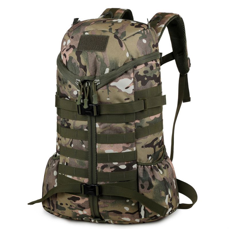 60L Camo Outdoor Camping Backpack