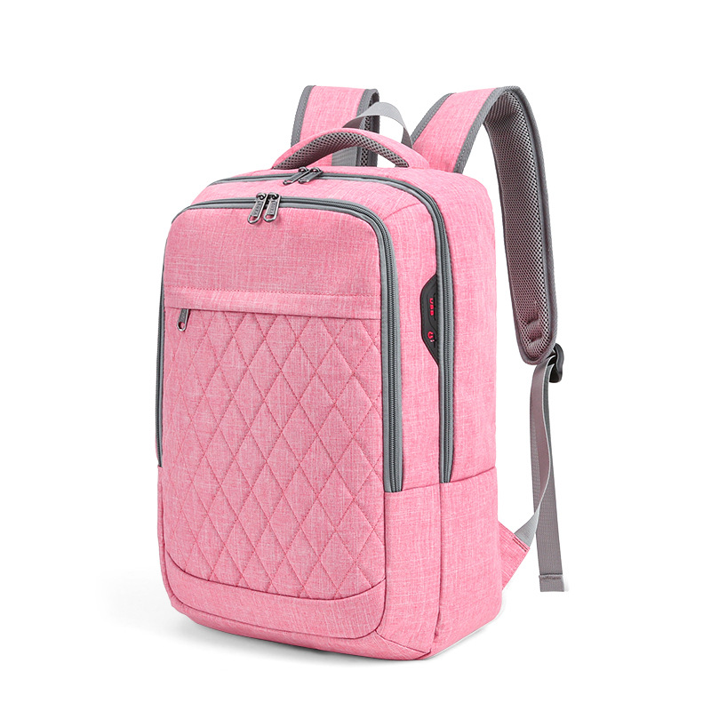 Plaid Commuter Backpack