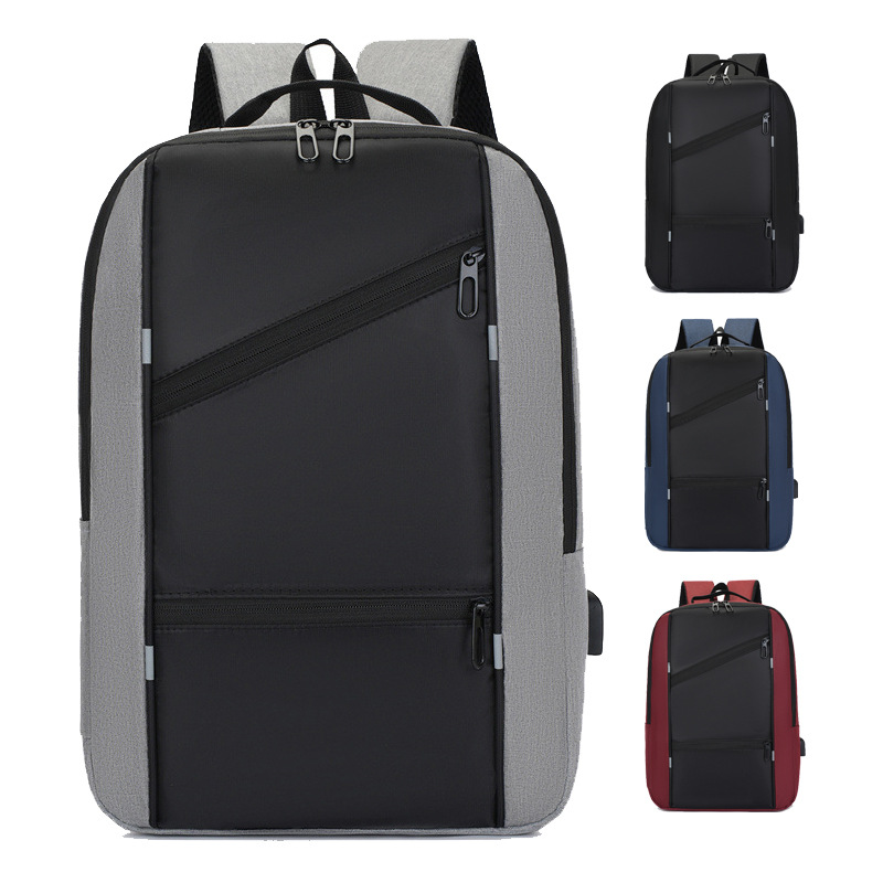USB Charging School Computer Backpack