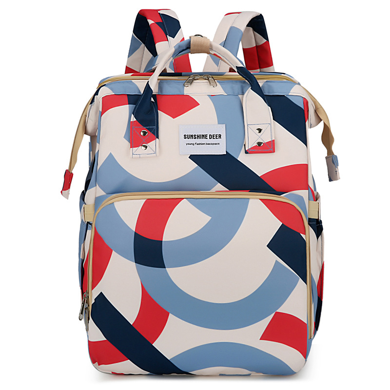 Convertible with Folding Bed Diaper Bag