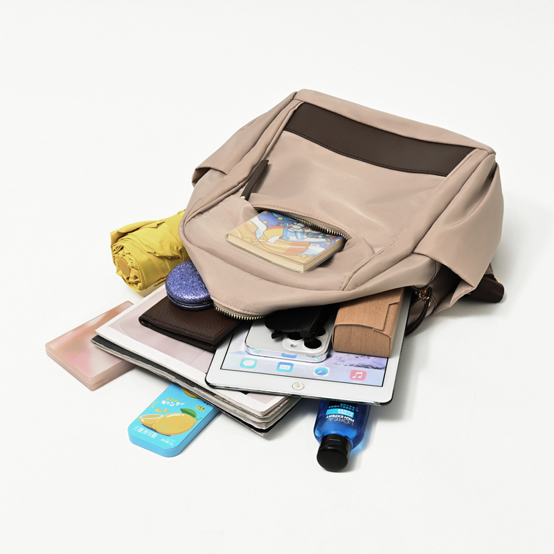 Nylon Simple Commuting Student Backpack