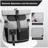 Unisex Durable Roll-cover Backpack