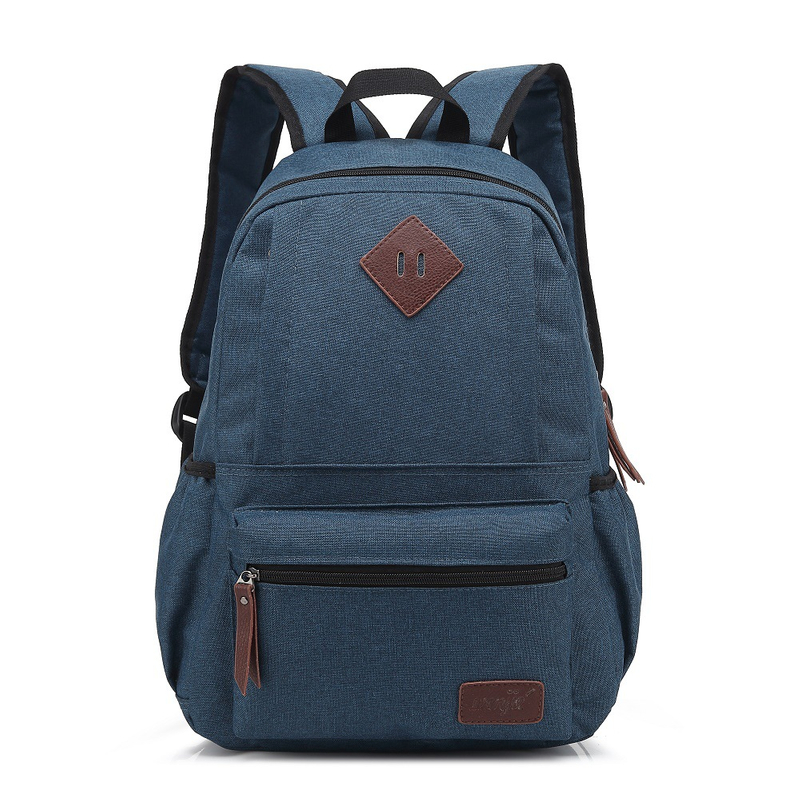Stylish Solid Color Backpack