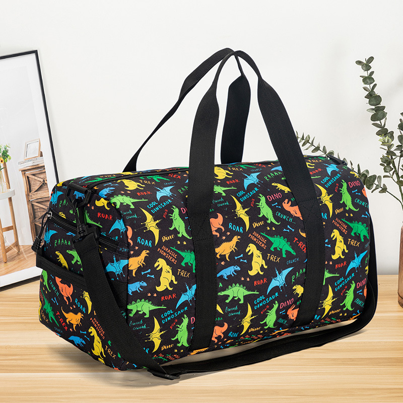 Simple Cartoon Printed Travel Bag
