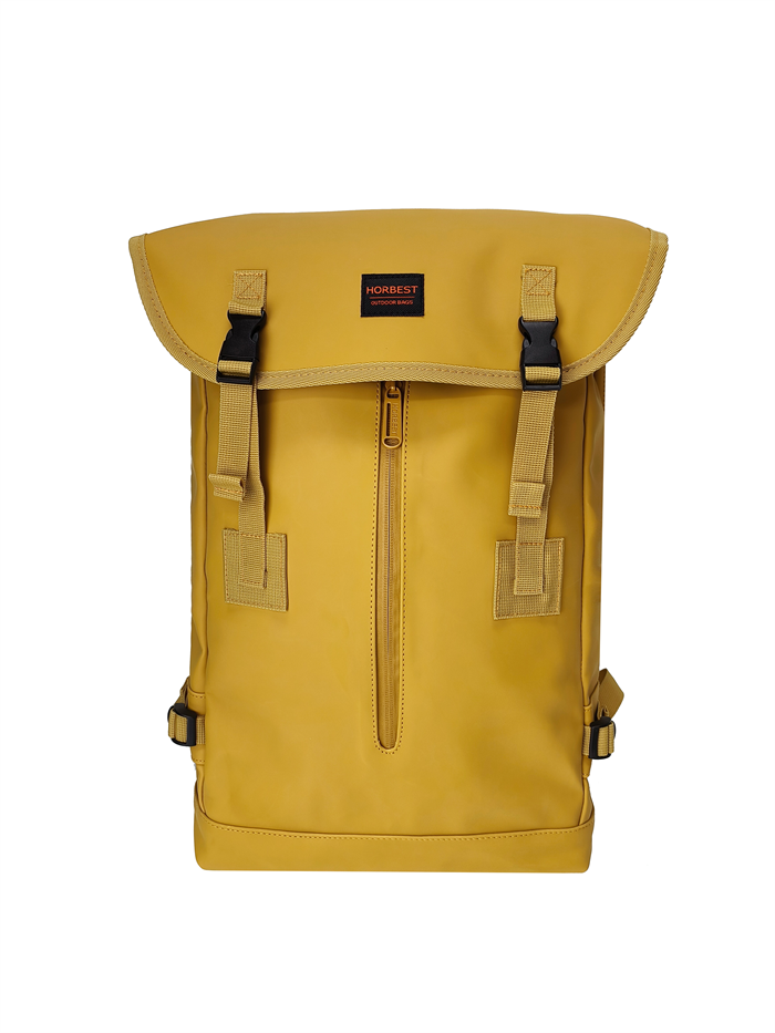 Leather 210D Waterproof Backpack