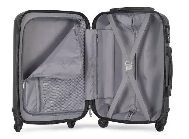 Customizable Vertical Stripe Pattern Hardshell Trolley