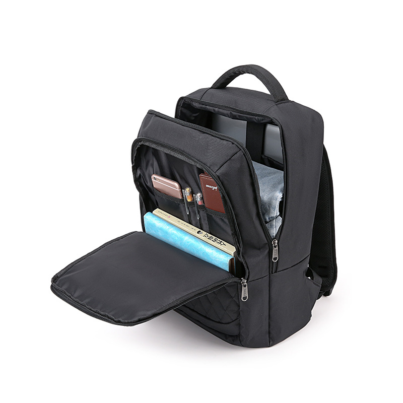 Plaid Commuter Backpack
