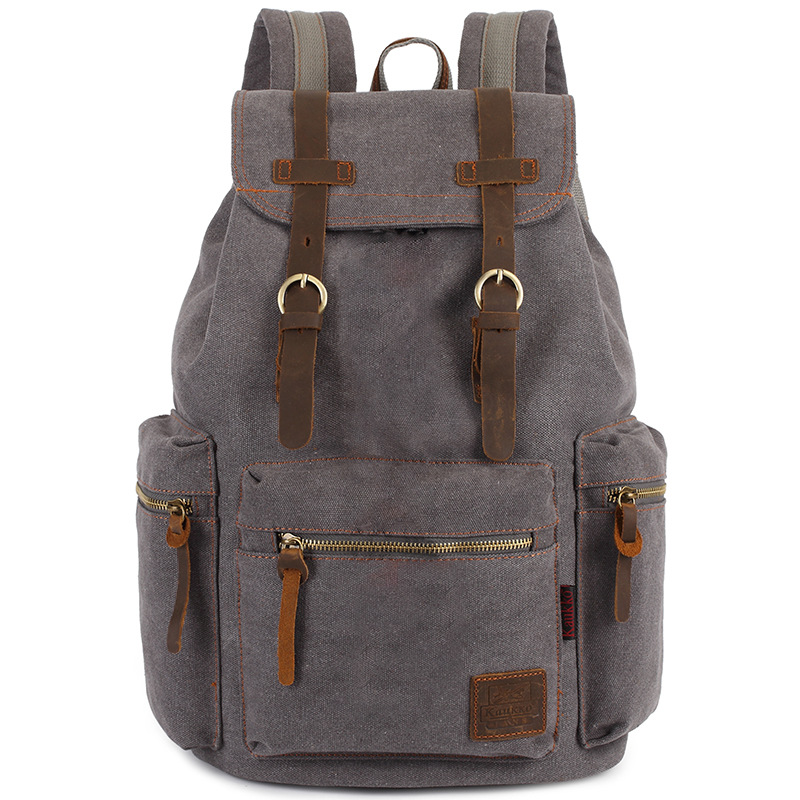 Vintage for Men and Women Canvas Backpack