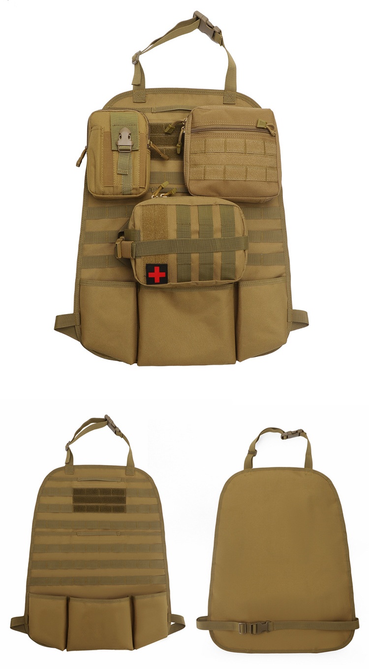 Tactical Car Seat Back Organizer