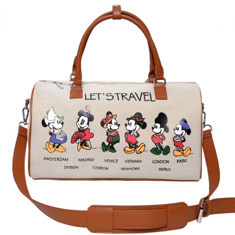 Printed Canvas Sports Bag