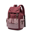 Canvas Color Matching Fashion Backpack