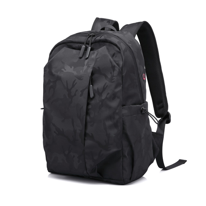 Black Camouflage Unisex Urban Backpack