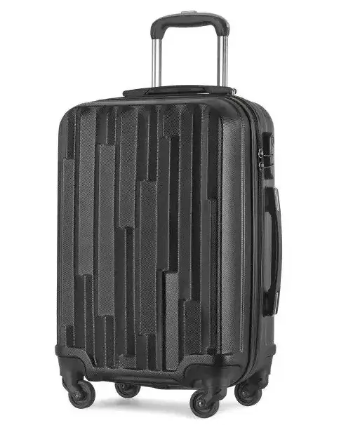 Customizable Vertical Stripe Pattern Hardshell Trolley