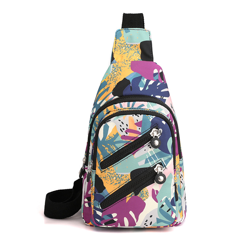 Casual Printed Travel Chest Bag
