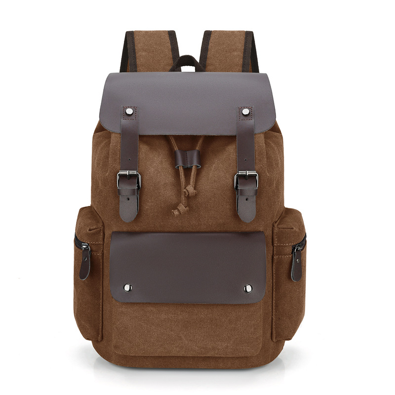 Canvas Vintage Drawstring Backpack
