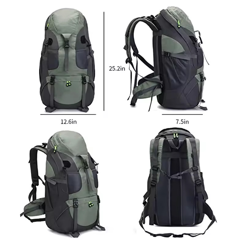 50L Outdoor Travel Hiking Backpack