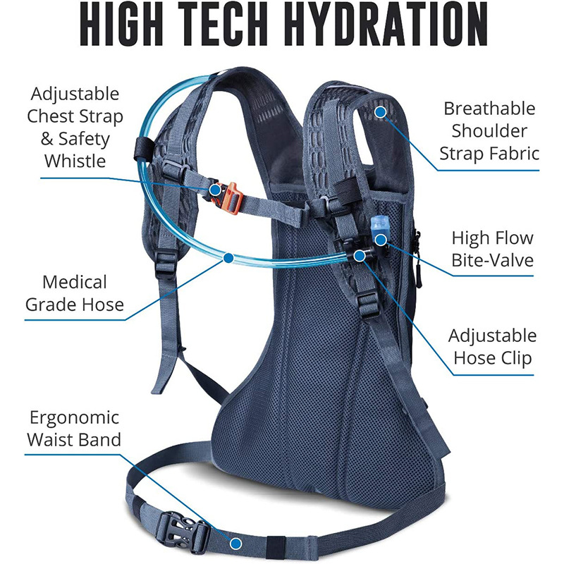 Sports Water Bag Helmet Backpack