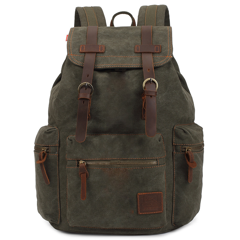 Vintage for Men and Women Canvas Backpack