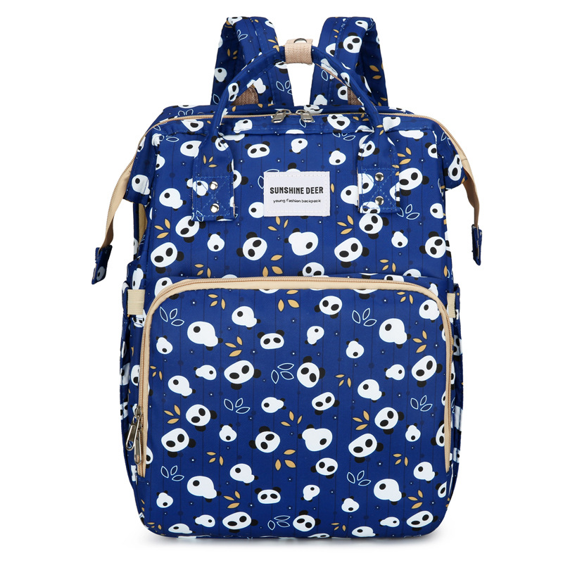 Convertible with Folding Bed Diaper Bag