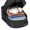 Large Capacity Double Back Pull Rod Bag Men's Casual Outdoor Travel Backpack Oxford Cloth Backpack