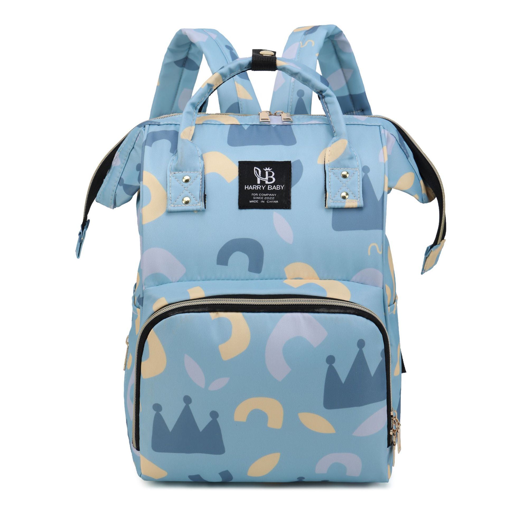 Printed Portable Mommy Diaper Bag