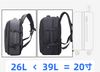HORBEST Expandable Travel Backpack
