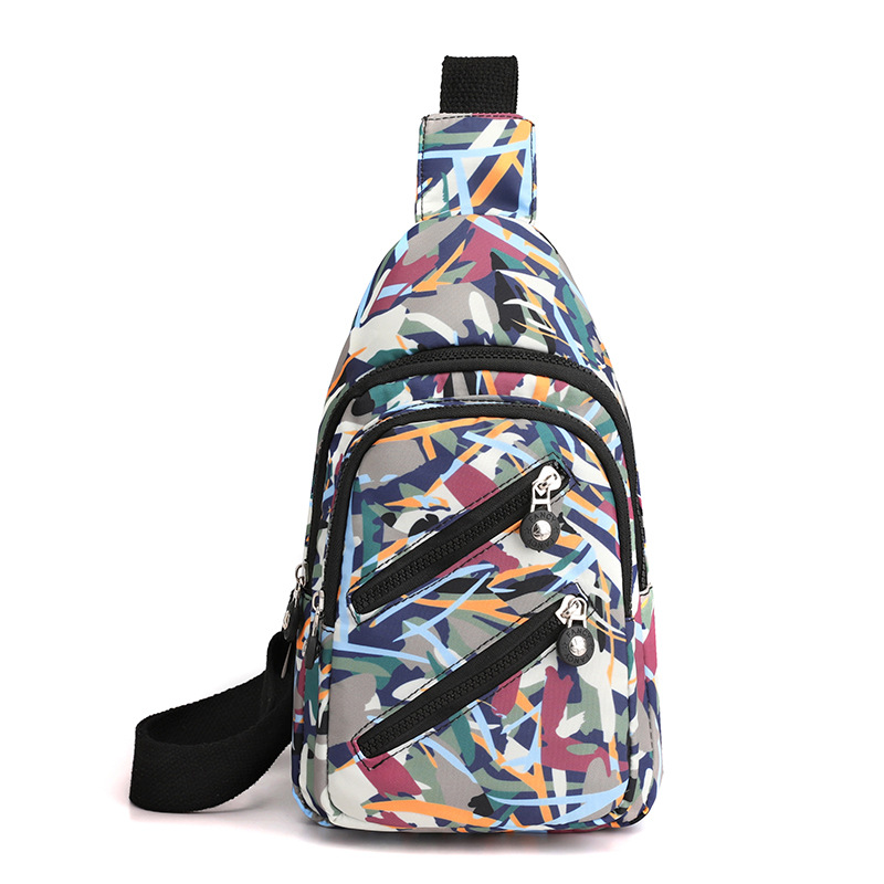 Casual Printed Travel Chest Bag