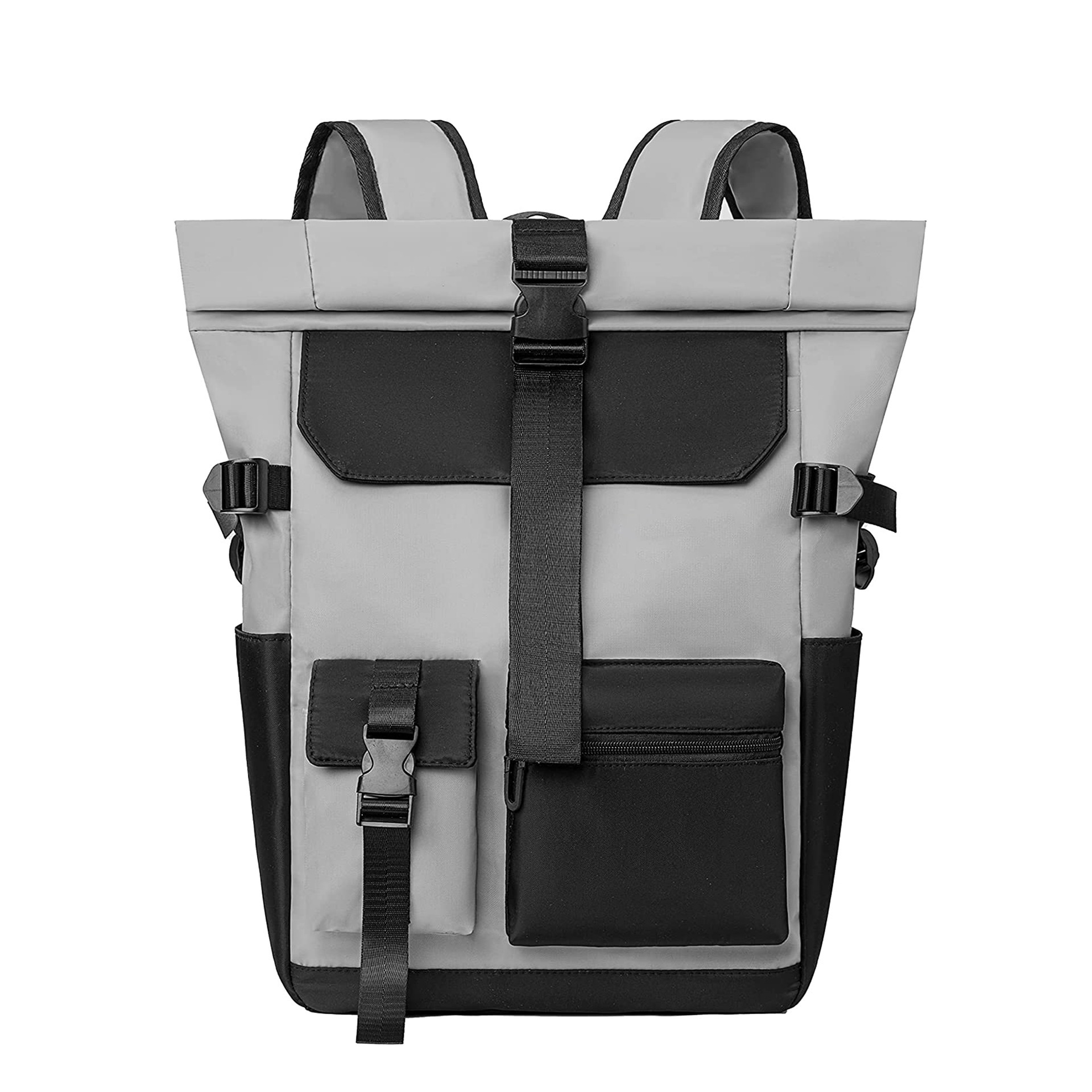 Unisex Durable Roll-cover Backpack