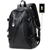 PU USB Charging Backpack