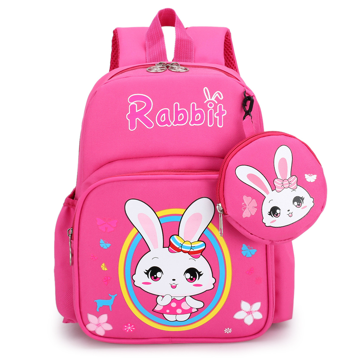 Elementary School Backpack with Coin Purse
