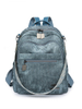 New Fashion PU Double Shoulder Backpack