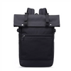 Black Camouflage Flap Backpack