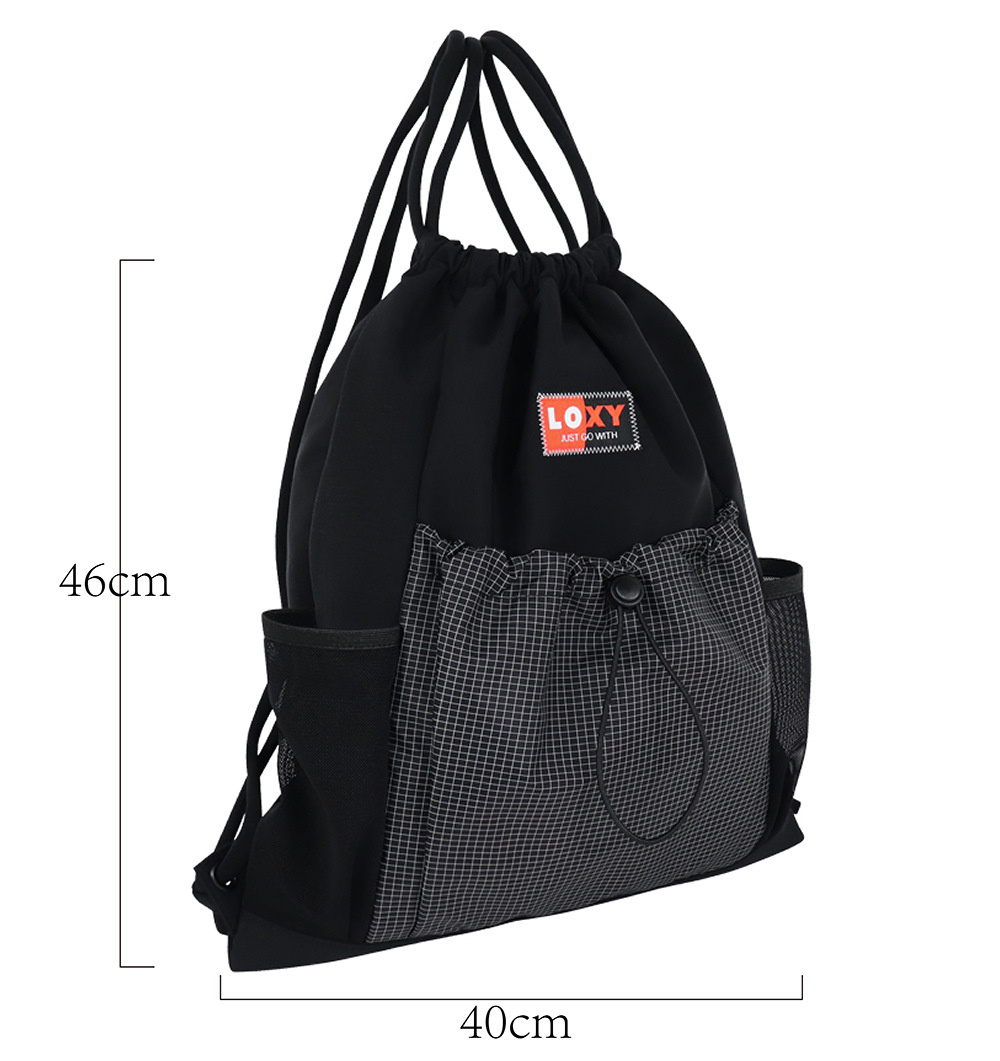 Waterproof Sports Durable Drawstring Shoulder Bag