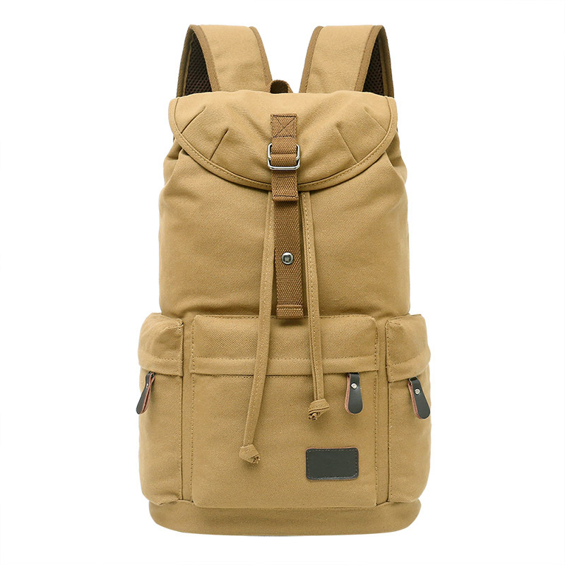 Flip-top Drawstring Backpack