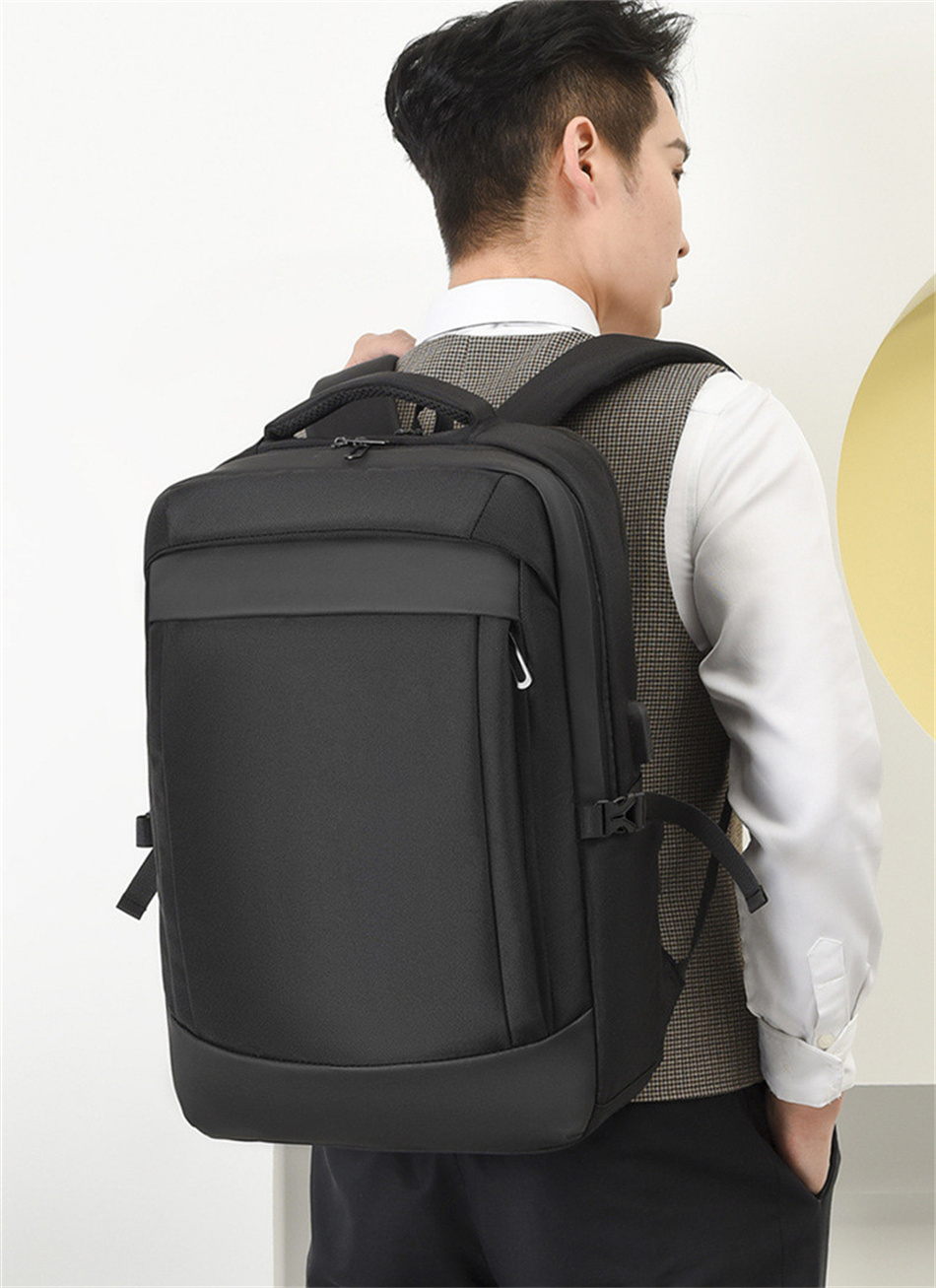 Large Capacity Backpack Male USB Port Business Computer Bag Multifunctional Backpack Can Expand The New Business Trip Bag