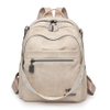 New Fashion PU Double Shoulder Backpack