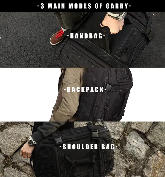 HORBEST Multi-Functional Convertible Tactical Bag