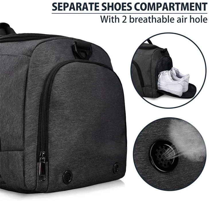 Elegant Multi-Compartment Duffle Bag