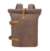 Vintage Rucksack with Roll Top