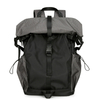 Fashion Backpack Men's Advanced Sense Folding Roll-up Backpack Outdoor Travel Backpack Casual Backpack Men