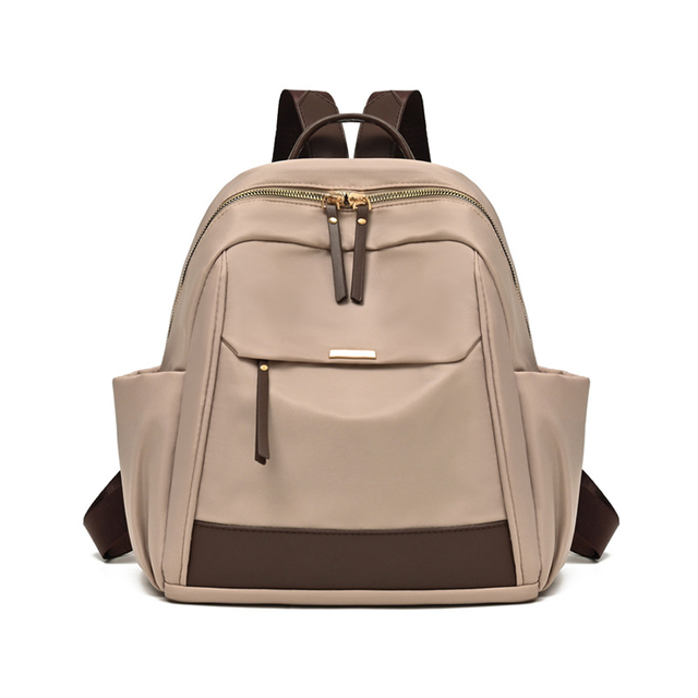 Nylon Simple Commuting Student Backpack