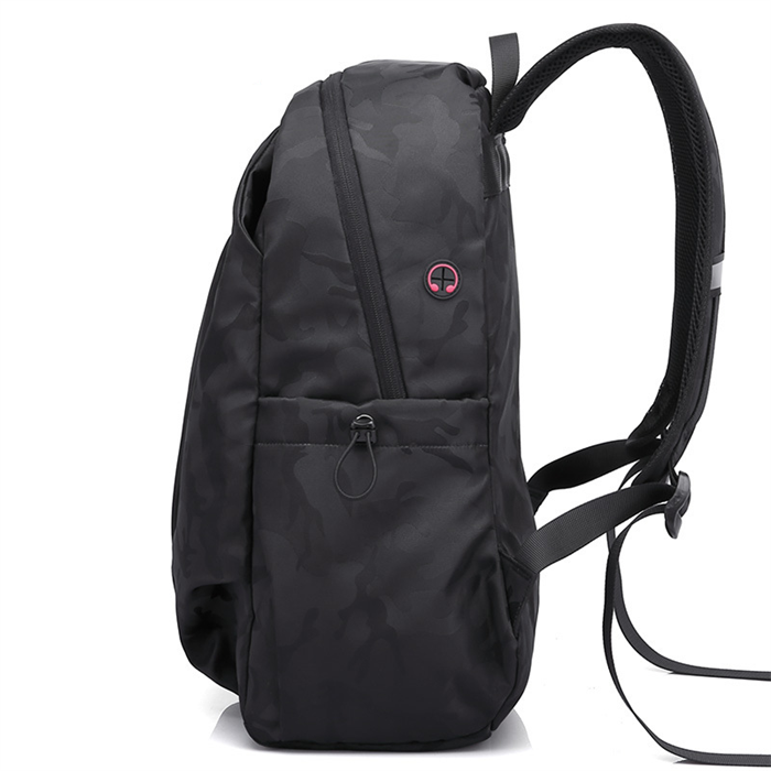Black Camouflage Unisex Urban Backpack