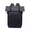 Black Camouflage Flap Backpack