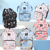 Printed Portable Mommy Diaper Bag