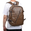 PU USB Charging Backpack