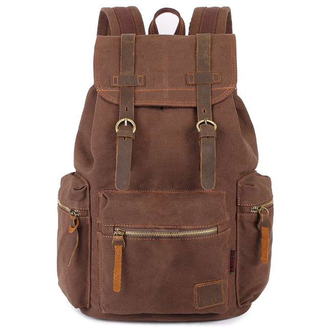 Vintage for Men and Women Canvas Backpack