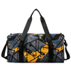 Dry And Wet Separate Graffiti Travel Bag