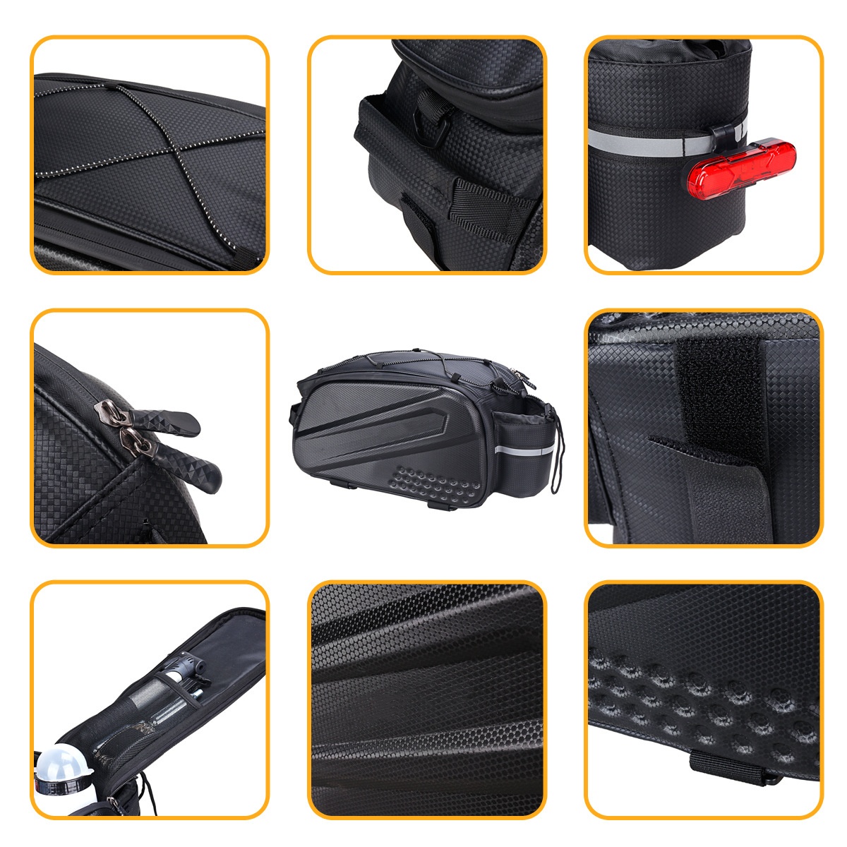 10L Bicycle Rear Rack Bag