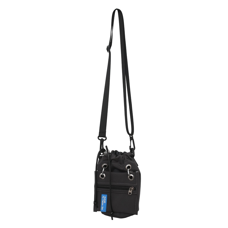 Trendy with Drawstring and Metal Ring Closure Mini Crossbody Bag